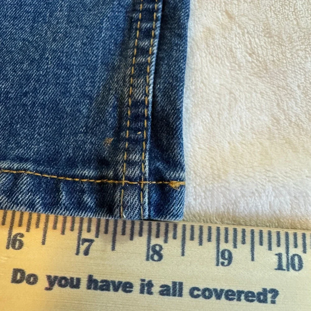 Levi's 505 Regular Fit Jeans Mens 36x32 Blue Straight Leg Medium Wash Denim